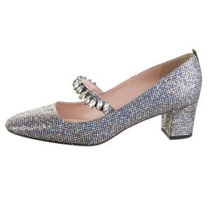 SJP by Sarah Jessica Parker Rhinestones Glitter Pumps 35.5